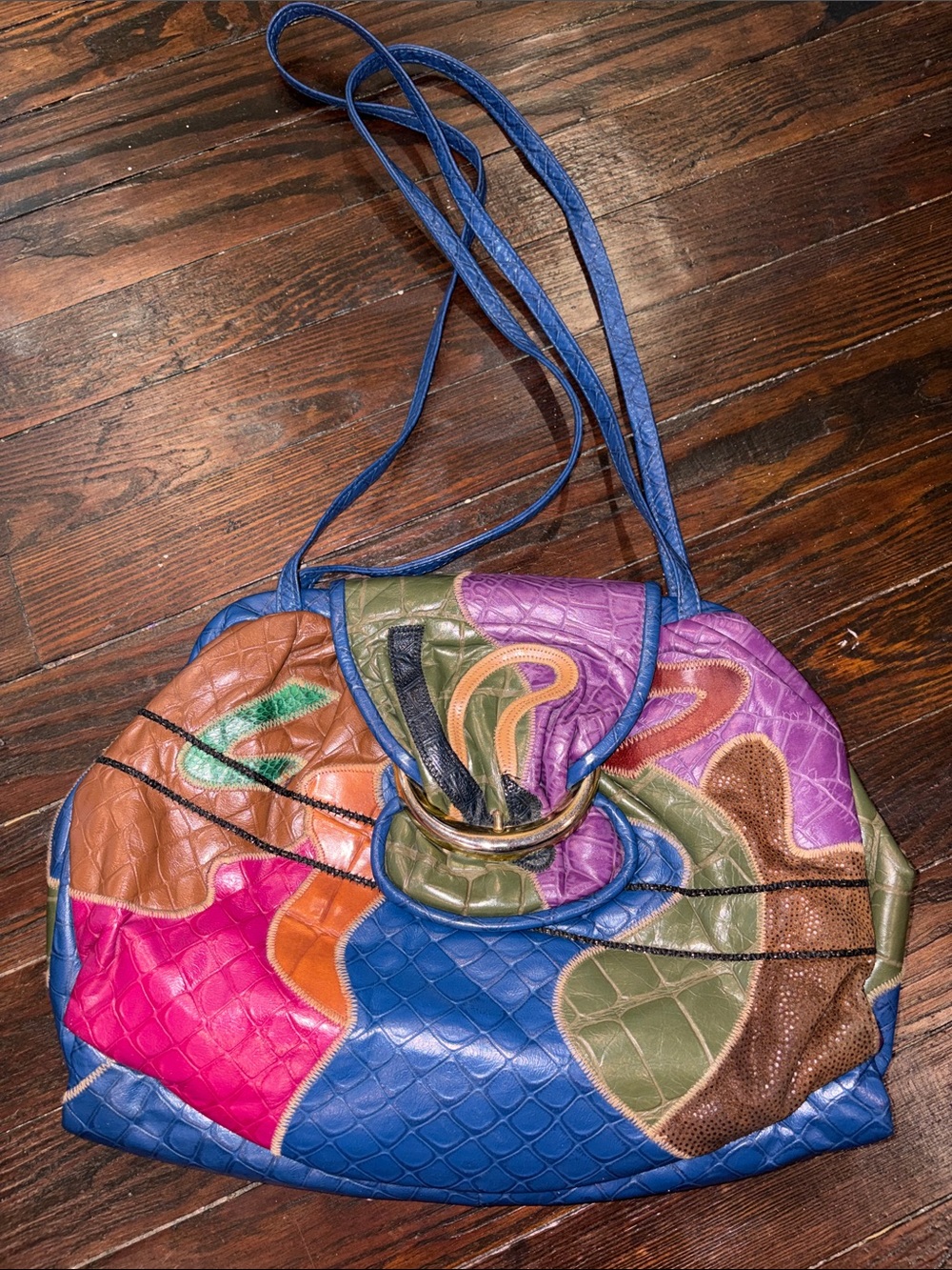 🍒Vintage 100% leather bag🍒